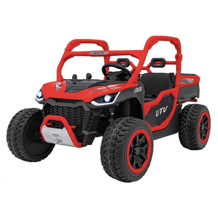 Elektrické autíčko Farmer Truck UTV Racing 4x75w červené